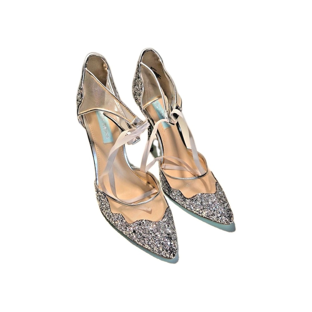 Blue By Betsey Johnson  Heels Size 9.5